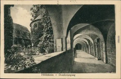 Ansichtskarte Hildesheim Domkreuzgang 1924