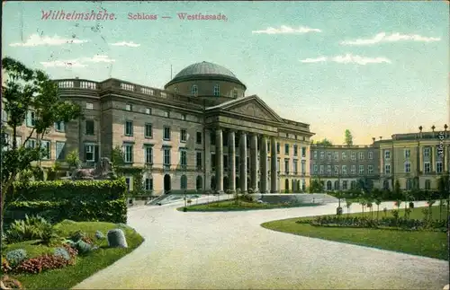 Ansichtskarte Bad Wilhelmshöhe-Kassel Cassel Schloss 1911