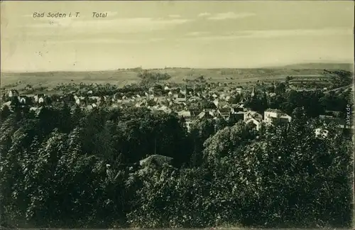 Ansichtskarte Bad Soden (Taunus) Panorama-Ansicht mit Weitblick 1911