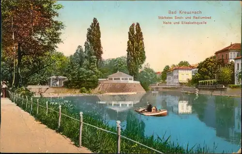 Ansichtskarte Bad Kreuznach Nahe, Elisabethquelle 1911