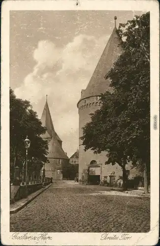 Ansichtskarte Goslar Breites Tor 1927