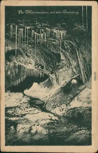 Ansichtskarte Saalfeld (Saale) Märchendom mit Gralsburg 1932