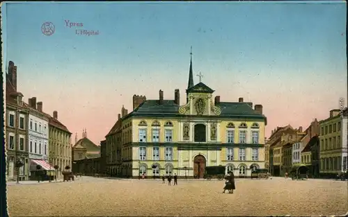 Ansichtskarte Ypern Ieper / Ypres L'Hopital 1914 