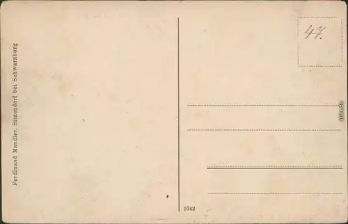 Ansichtskarte Sitzendorf Panorama-Ansicht 1947