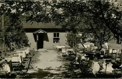 Ansichtskarte Buckow (Märkische Schweiz) Gaststätte Pritzhagener Mühle 1962