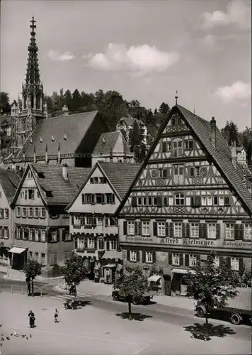 Ansichtskarte Esslingen Marktplatz 1965