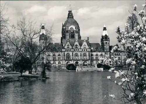 Ansichtskarte Hannover Neues Rathaus 1962