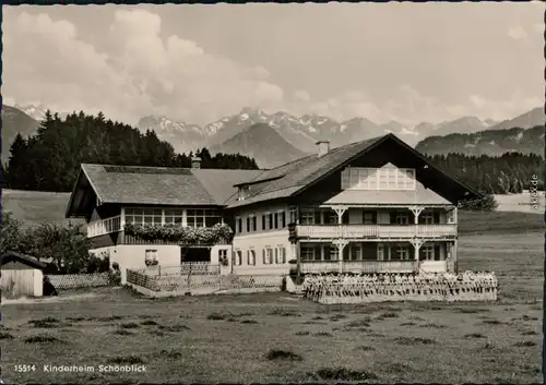 Ansichtskarte Bolsterlang Kinderheim Schönblick 1964