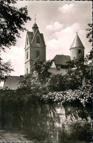 Ansichtskarte Paderborn Busdorfkirche 1966