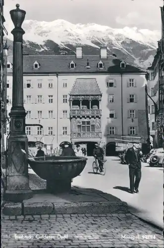 Ansichtskarte Innsbruck Goldenes Dachl 1965