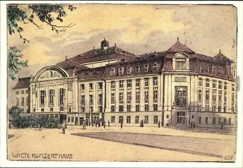 Ansichtskarte Wien Konzerthaus - 19. internationales Musikfest 1979