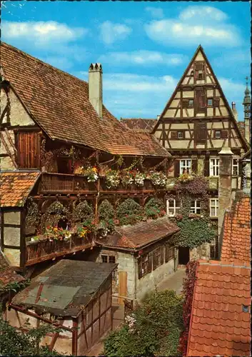 Ansichtskarte Dinkelsbühl Hotel Hezelhof b 1960