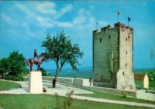 Ansichtskarte Nagyvázsony Kinizsi Burg (Nagyvázsony) 1986