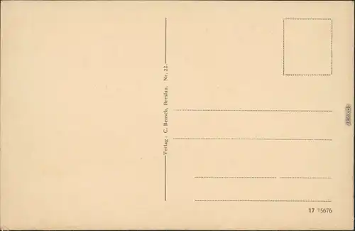 Ansichtskarte Breslau Wrocław Alte Ohle 1917