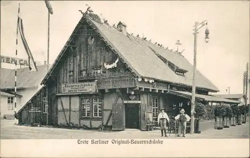 Berlin Erste Berliner Original Bauernschänke - Ausstellung 1907 