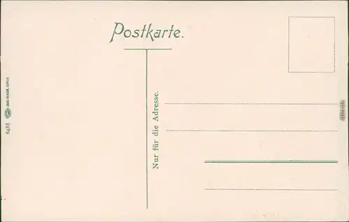 Ansichtskarte Treseburg Partie an der Kirche, Brücke 1910