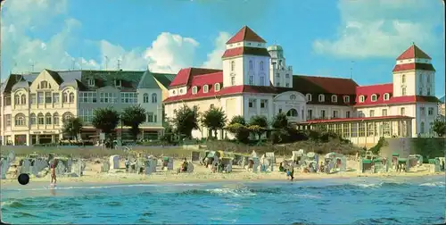 Ansichtskarte Binz (Rügen) Neues Kurhaus am Strand 1973