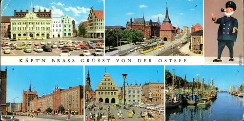 Greifswald Rostock - Rathaus - Steintor - Lange Straße, Greifswald ,  1977