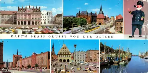Greifswald Rostock - Rathaus - Steintor - Lange Straße, Greifswald  1984