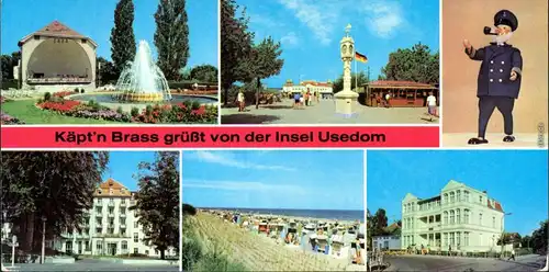 Bansin-Heringsdorf Usedom Heringsdorf - Konzertplatz -    1978