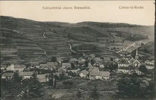 Ansichtskarte Colroy-la-Roche Schlachtfeld oberes Breuschtal 1903
