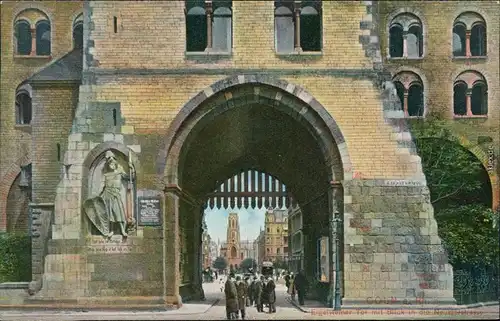 Ansichtskarte Köln Coellen | Cöln Eigelsteintorburg 1907