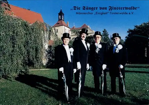 Ansichtskarte Finsterwalde Grabin Die Sänger von Finsterwalde 1985
