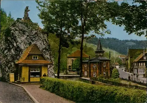 Ansichtskarte Rübeland An der Hermannshöhle 1963