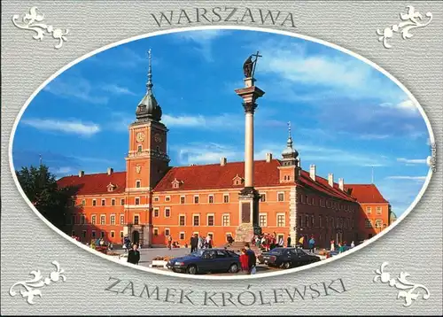 Warschauer Altstadt-Warschauer Warschauer Königsschloss  Warszawie 1997