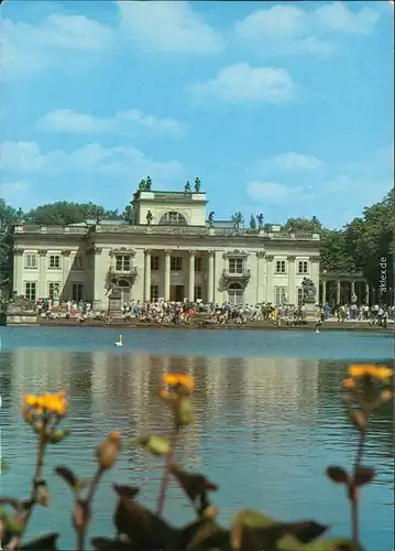 Ansichtskarte Warschau Warszawa Palast Lazienkach 1979