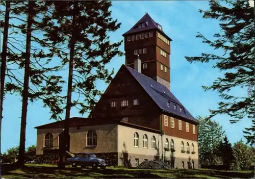 Ansichtskarte Bärenstein-Altenberg (Erzgebirge) Berggasthaus 1973