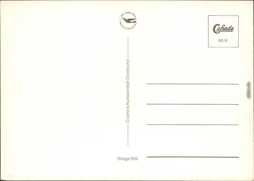 Ansichtskarte Groß-Gerau gross gerau Rathaus 1982