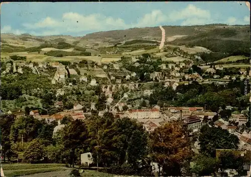 Ansichtskarte Sebnitz Panorama-Ansicht 1965