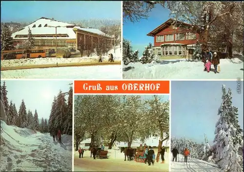 Oberhof (Thüringen) Großgaststätte, Café Luisensitz  Crawinkler Straße 1986