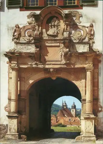 Ansichtskarte Schmalkalden Schloß Wilhelmsburg - Westliches Tor 2000