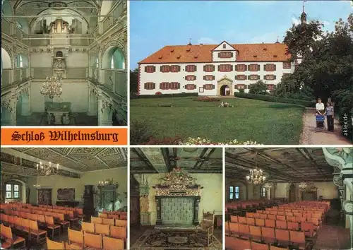 Ansichtskarte Schmalkalden Schloß Wilhelmsburg 2000