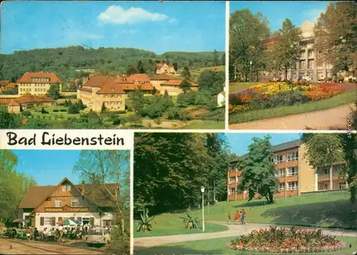 Bad Liebenstein Heinrich-Mann-Sanatorium, Kurhaus Therapiegebäude 1969