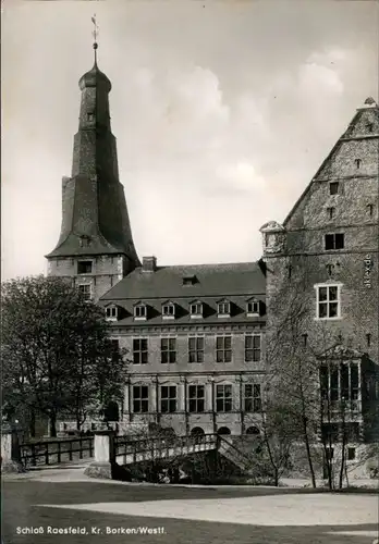 Ansichtskarte Raesfeld Schloß 1960