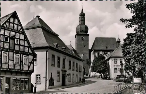 Ansichtskarte Arnsberg Glockenturm 1960