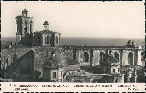 Ansichtskarte Tarragona Catedral de Santa Tecla 1950