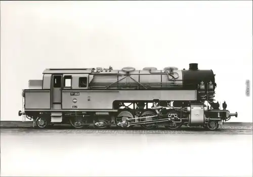 Ansichtskarte  Tenderlokomotive der Gattung T 20 1983