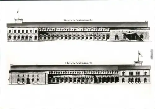 Ansichtskarte Leipzig Bayerischer Bahnhof 1982