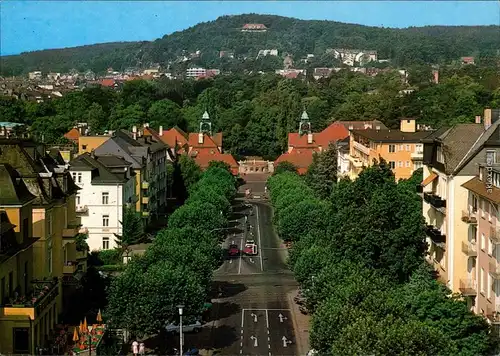 Ansichtskarte Bad Nauheim Bahnhofsallee 1995