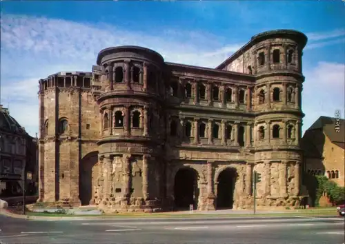 Ansichtskarte Trier Porta Nigra, Römisches Stadttor 1985