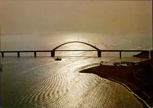 Ansichtskarte Fehmarn (Insel) Fehmarnsund-Brücke 1980