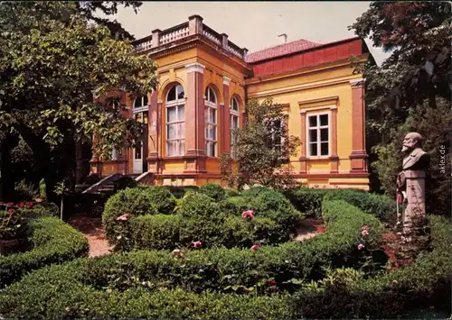 Ansichtskarte Balatonfüred Jokai Museum 1980