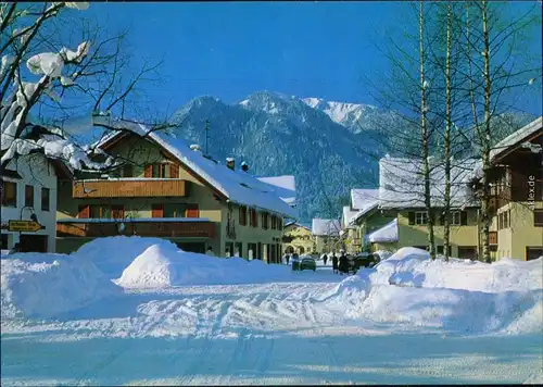 Ansichtskarte Lenggries Wintersportplatz 1980