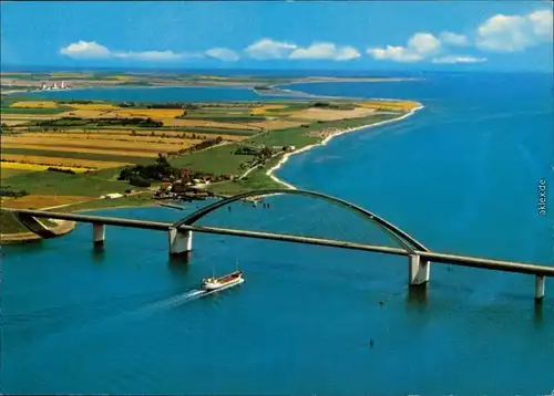 Ansichtskarte Fehmarn (Insel) Fehmarnsund-Brücke 1980
