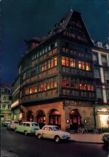 Ansichtskarte Straßburg Strasbourg Haus Kammerzell 1985