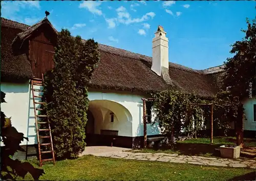 Ansichtskarte Rohrau Hof der Haydngedenkstätte 1985